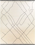 Load image into Gallery viewer, Isla Moroccan Rug with pattern on it
