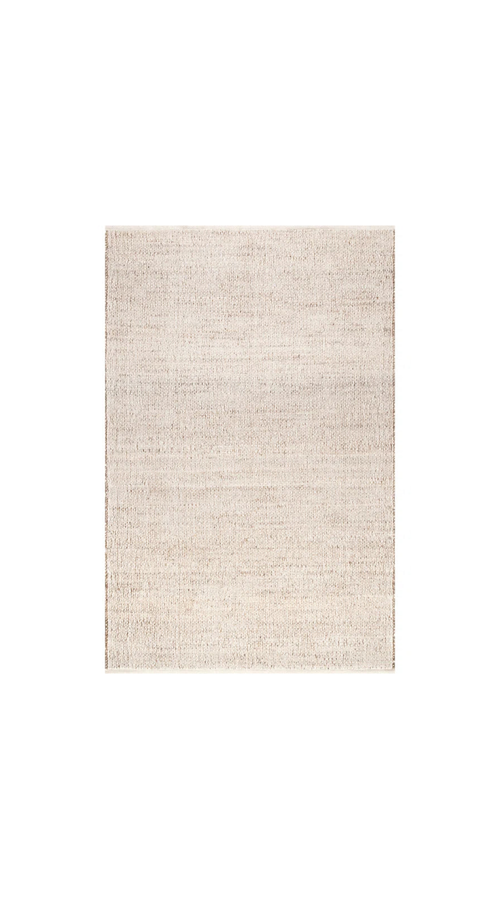 area rug above view