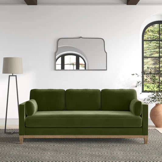 Oliva 84'' Velvet Sofa
