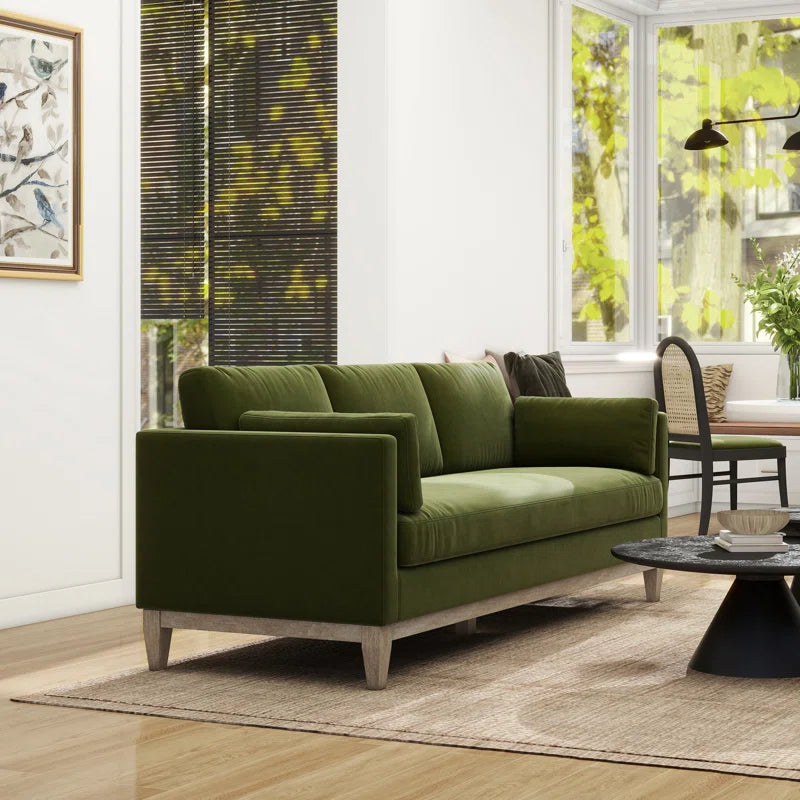 Oliva 84'' Velvet Sofa
