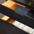 Load image into Gallery viewer, Mid-Century Wood Black Dresser
