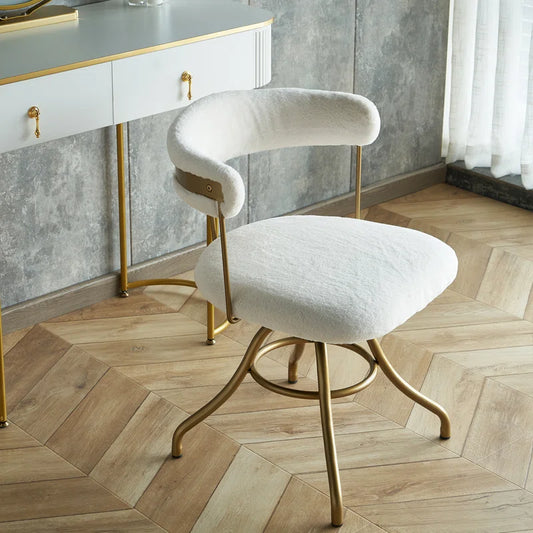 Gold Vanity Chair