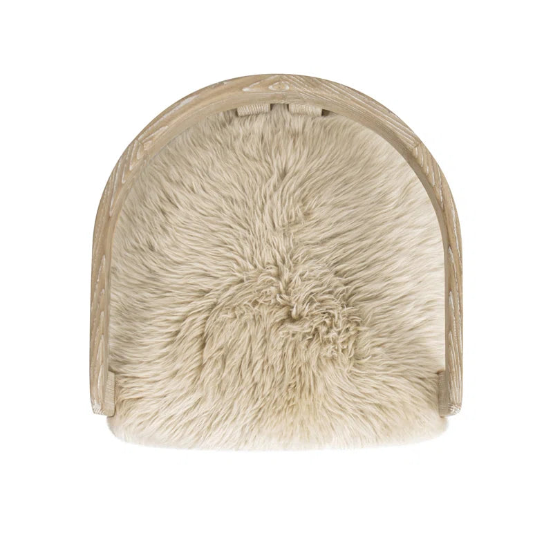 BELLA BARREL CHAIR above view in white space
