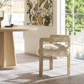 Load image into Gallery viewer, BELLA BARREL CHAIR next to window in a dining area across from table
