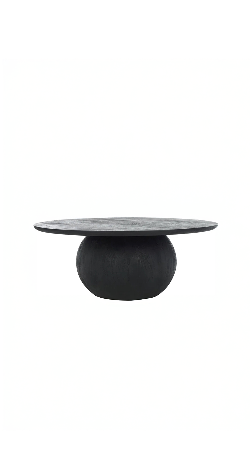 black wood coffee table