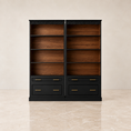 Load image into Gallery viewer, bookcase black in studio
