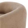Load image into Gallery viewer, boucle barrel chair close-up with white background
