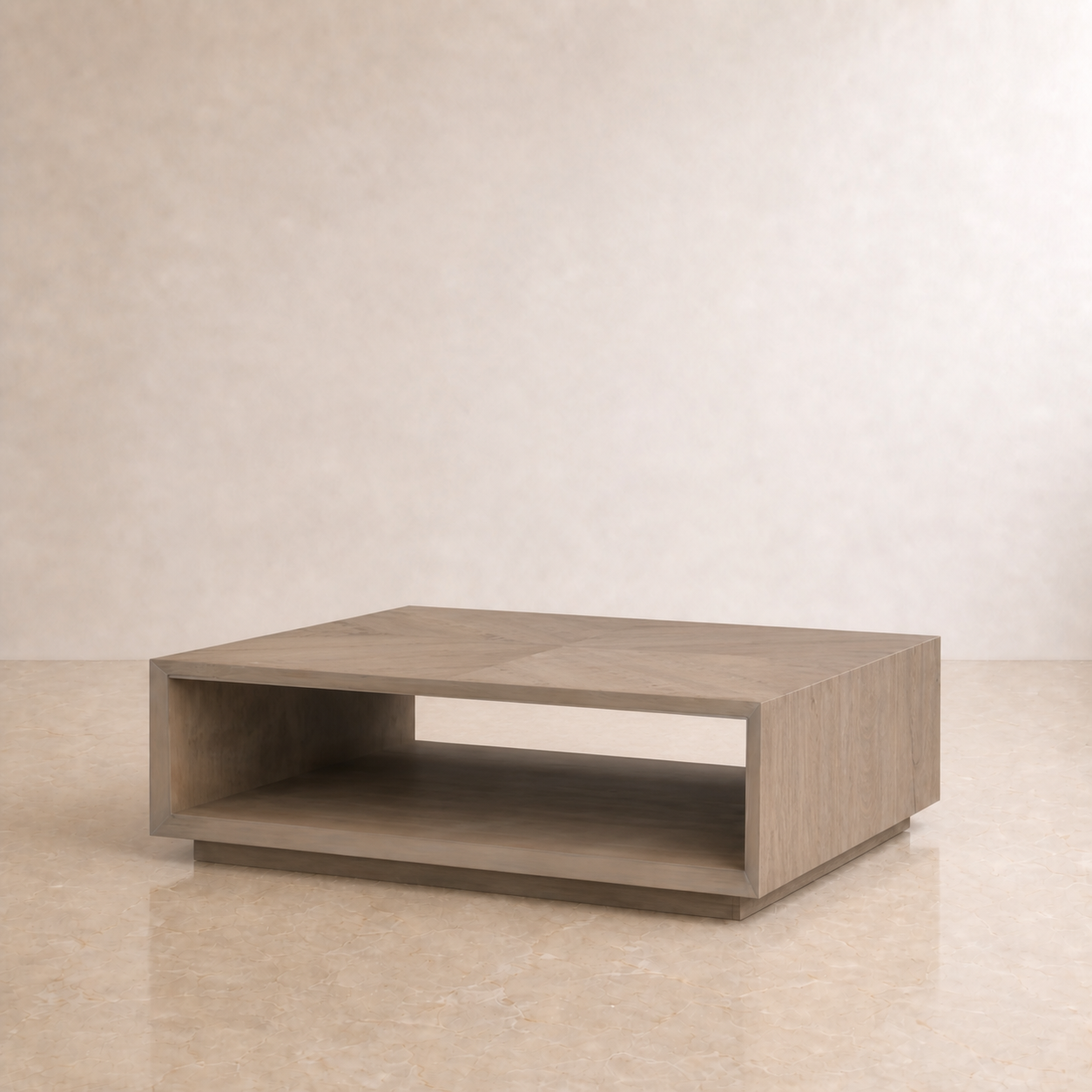brenton coffee table in studio