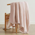 Load image into Gallery viewer, Bliss Throw Blanket Plush Soft Fleece Fluffy Blankets for Bed or Couch Oversized Warm Reversible Machine Washable Medium Weight Home Decor Giftable Throw, 50-Inch X 70-Inch, Quartz Pink
