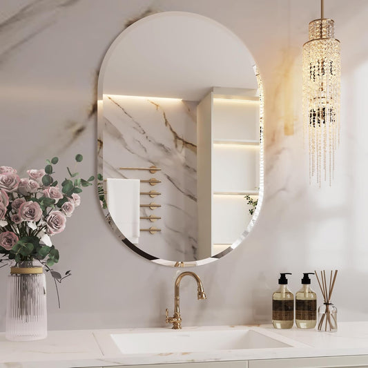 Luna Oval Mirror