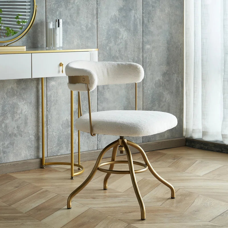 Gold Vanity Chair