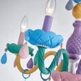 Load image into Gallery viewer, Childrens Colorful Chandelier
