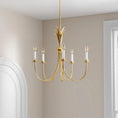 Load image into Gallery viewer, Nicole Gold Chandelier
