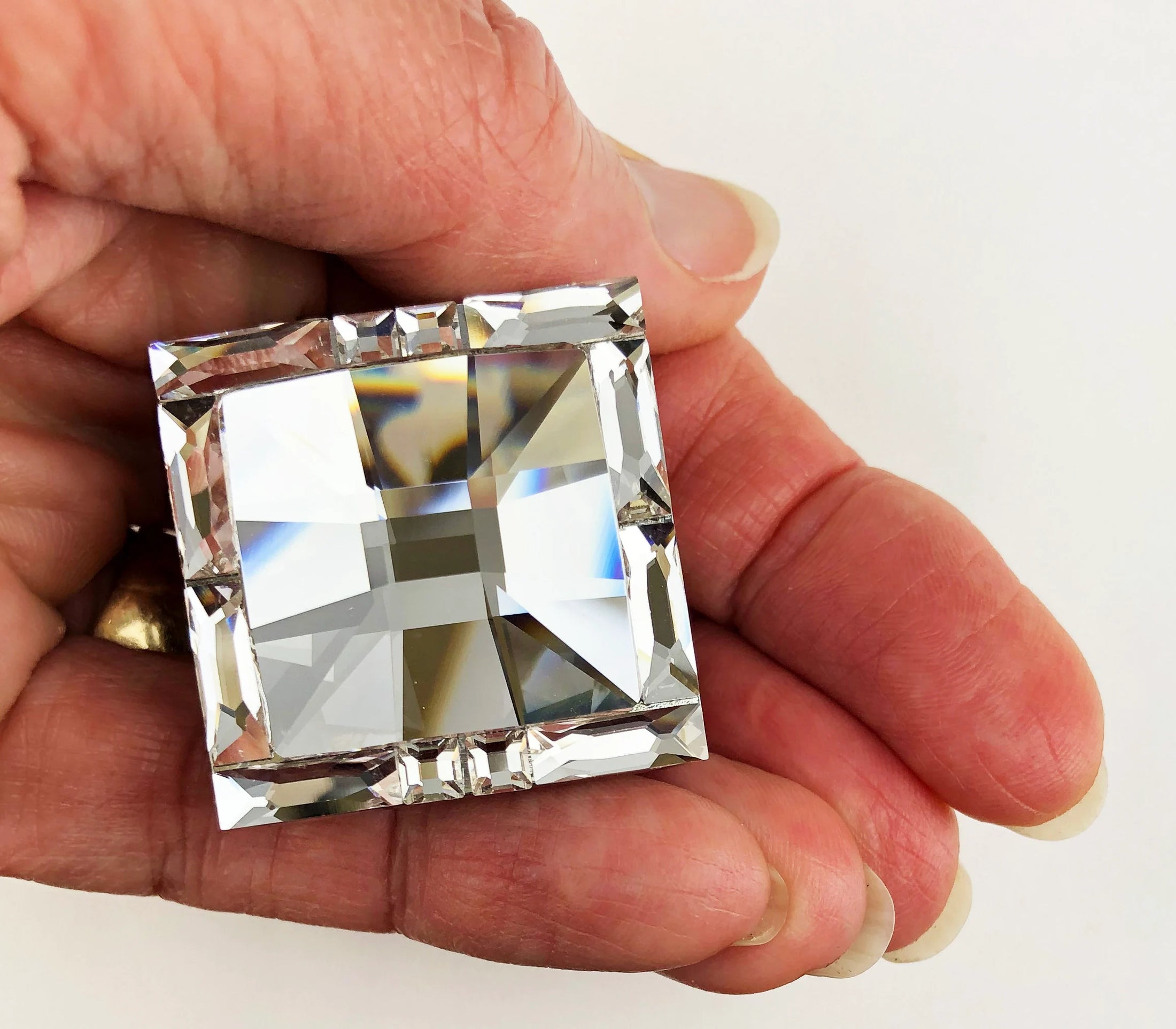 Dalia Square Crystal Knob