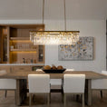 Load image into Gallery viewer, Cleaven Fringe Crystal Chandelier
