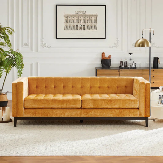 Chenille Velvet Living Room Sofa