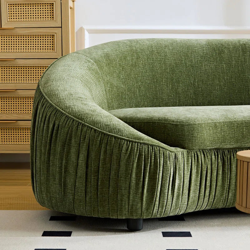 Curved Living Room Sofa 92"