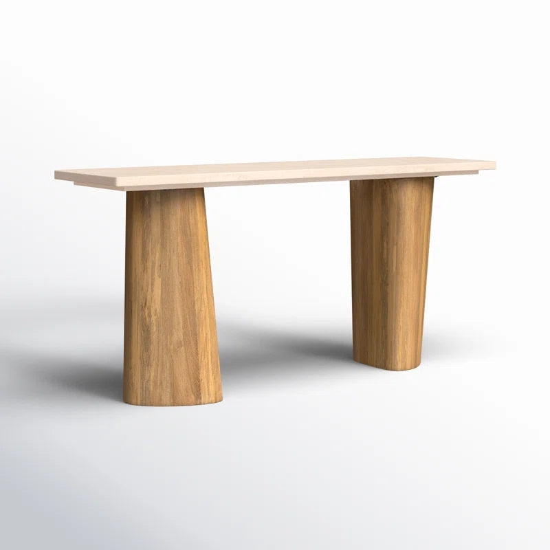 Ettinger Stone Top Console Table 65"