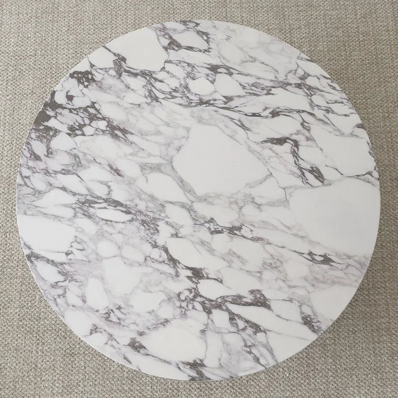 coffee table overhead view and it's on top of a rug