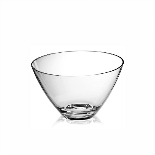 Crystal Serving Bowl with a white background