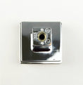 Load image into Gallery viewer, crystal knob back view with white background
