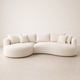 Load image into Gallery viewer, boucle sofa in studio with nothing around it
