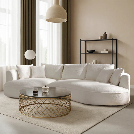 curved sofa for living room