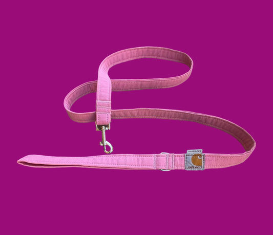 Handmade Upcycled Carhartt Denim Dog Leash