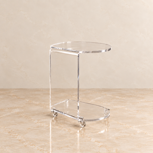 ACRYLIC SIDE TABLE