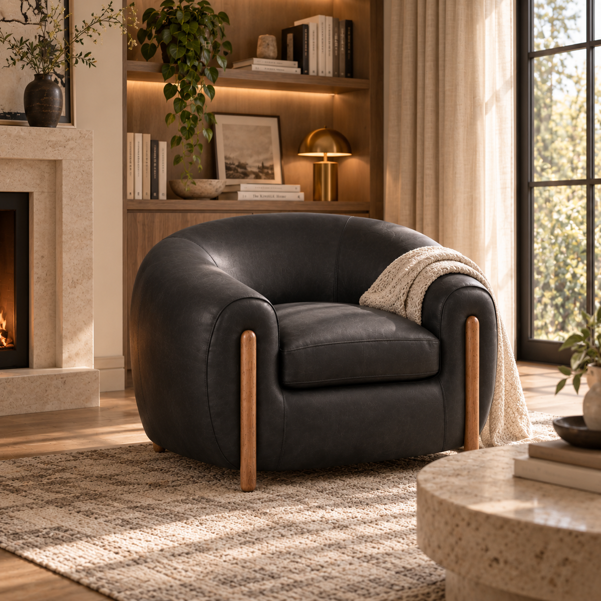 FRANKE BARREL CHAIR