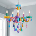 Load image into Gallery viewer, Childrens Colorful Chandelier
