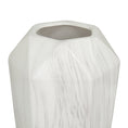 Load image into Gallery viewer, Faux Marble White Ceramic Vase
