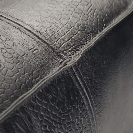 Bowen Boho Leather Poof