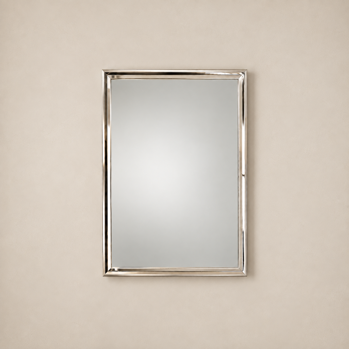 BRUSHED NICKEL MIRROR