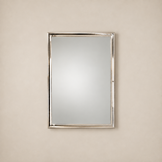 BRUSHED NICKEL MIRROR