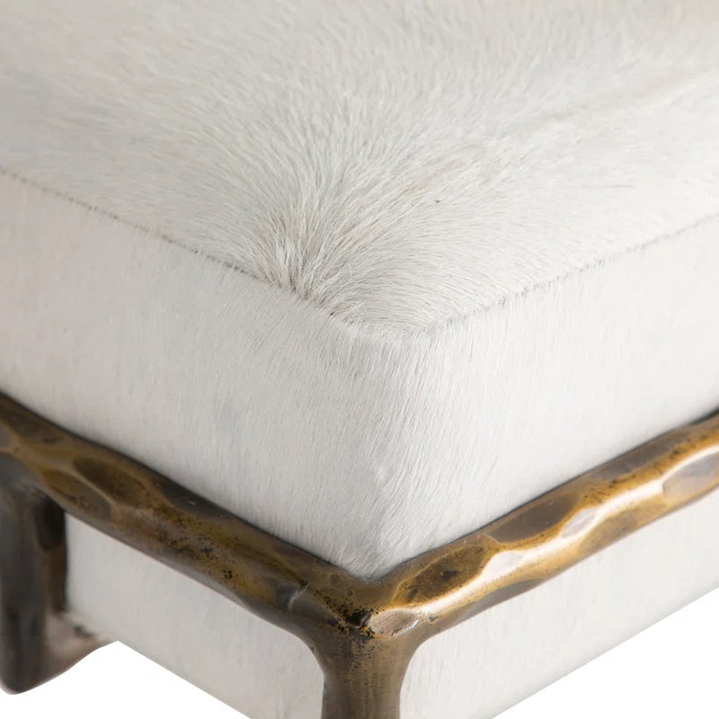 Lambeth Leather Bench