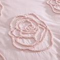 Load image into Gallery viewer, Rose Cotton Pink Duvet Cover Set
