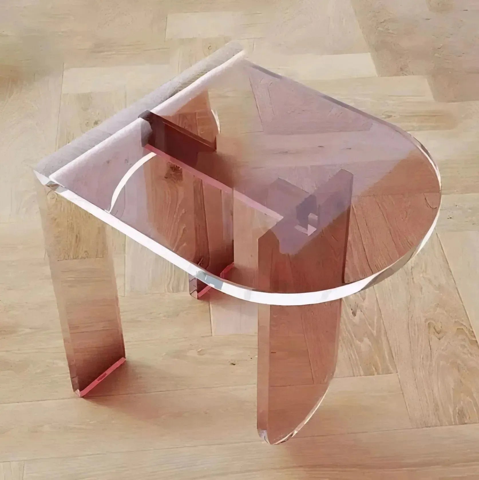 House of Effy Table ACRYLIC SIDE TABLE