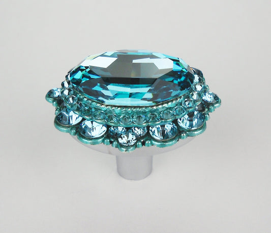Turquoise Cabinet Knob