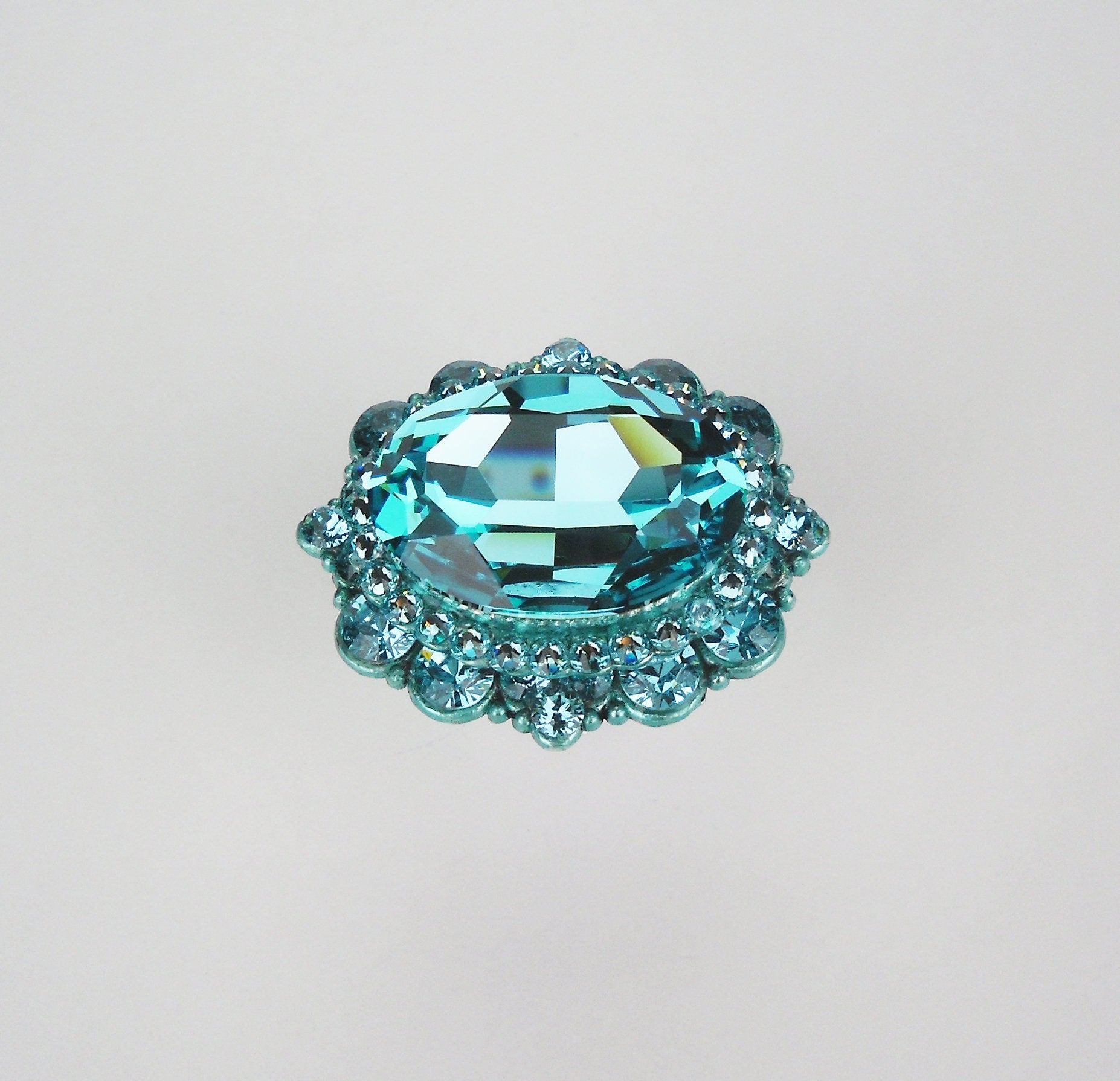 Turquoise Cabinet Knob
