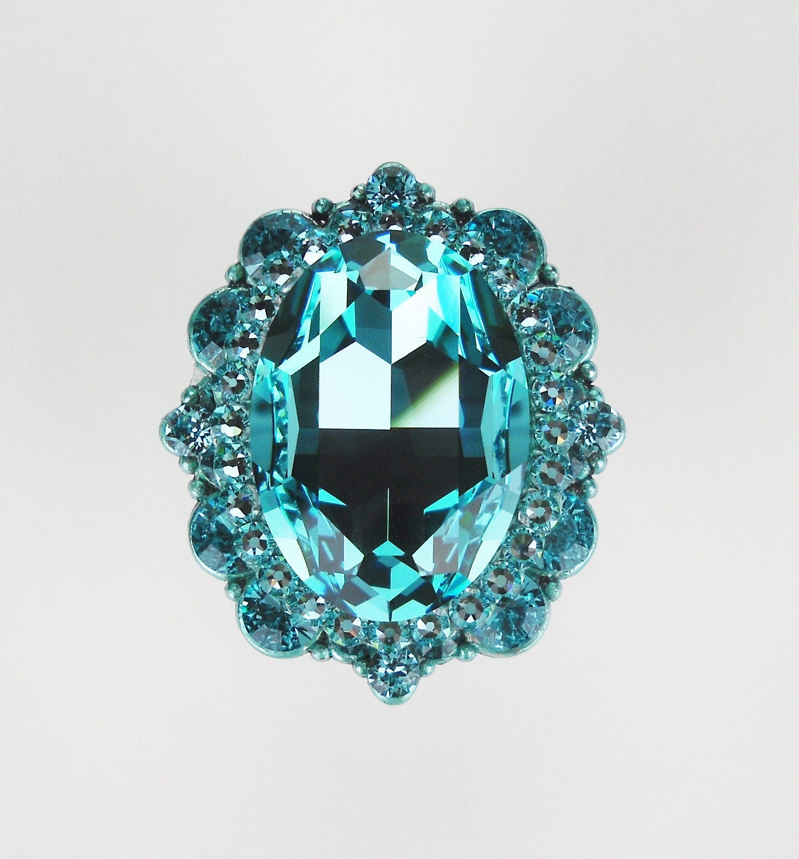 Turquoise Cabinet Knob