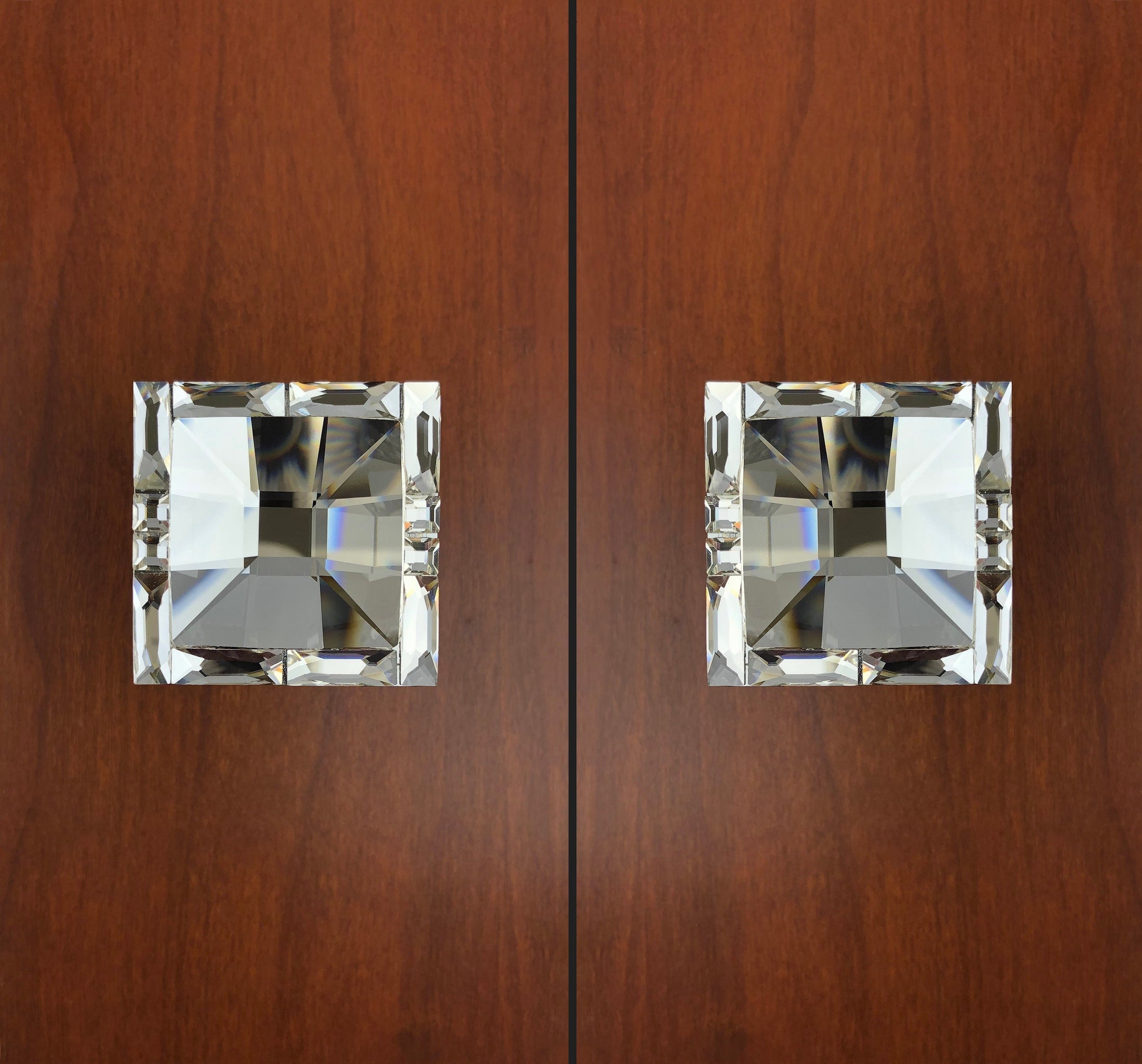 Dalia Square Crystal Knob