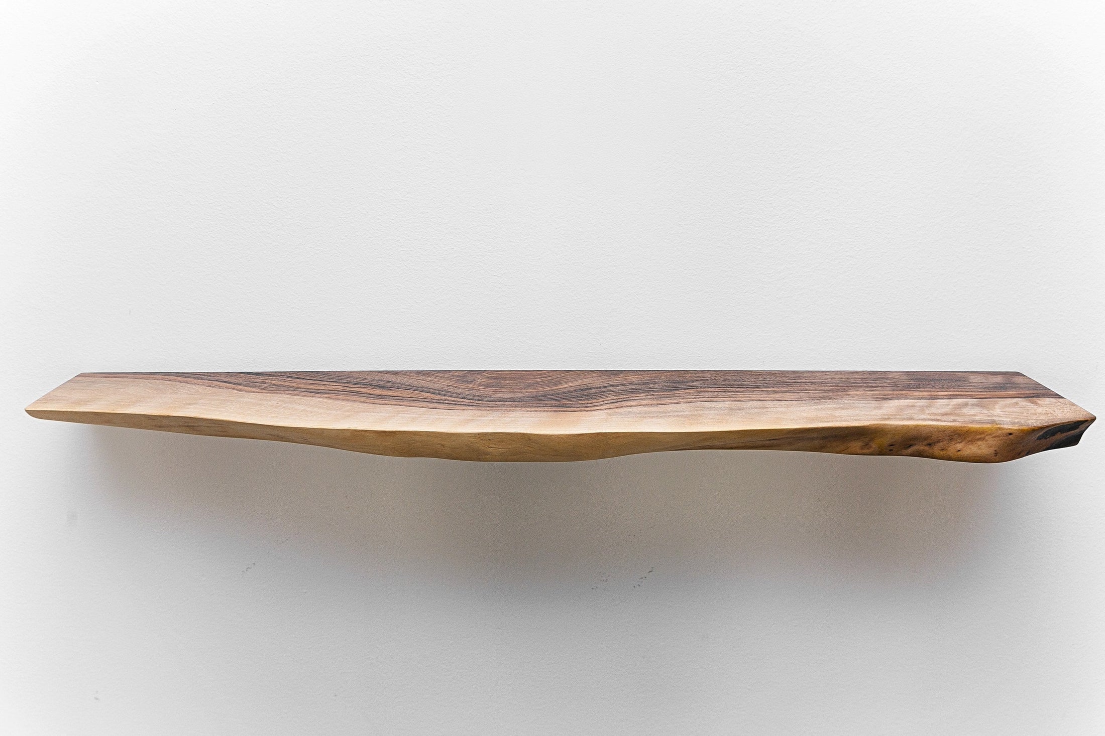 Walnut Floating Shelves