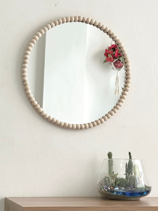 Georgia Beaded Mirror