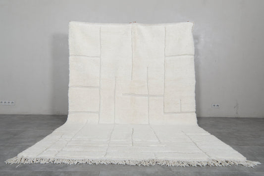 Modern Moroccan Wool Rug