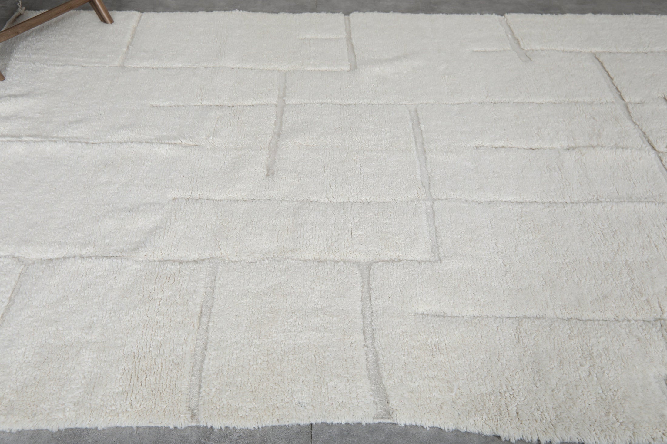 Modern Moroccan Wool Rug