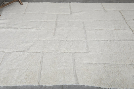 Modern Moroccan Wool Rug
