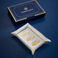 Load image into Gallery viewer, jonathan adler tray on blue table with its box
