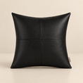Load image into Gallery viewer, leather pillow in product image
