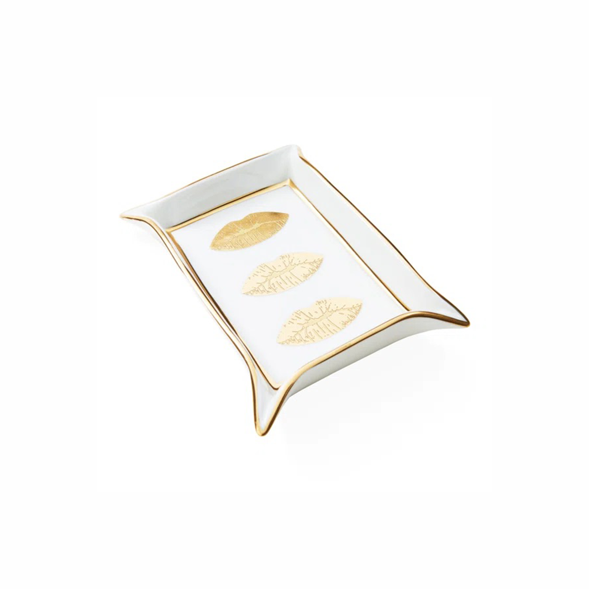 Muse Valet Tray side view with white background